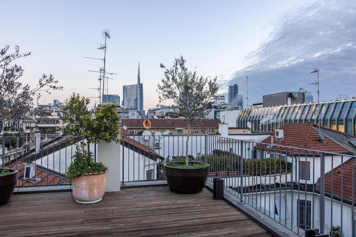 Apartment Moscova Elegance And Modern Design With Rooftop Mailand